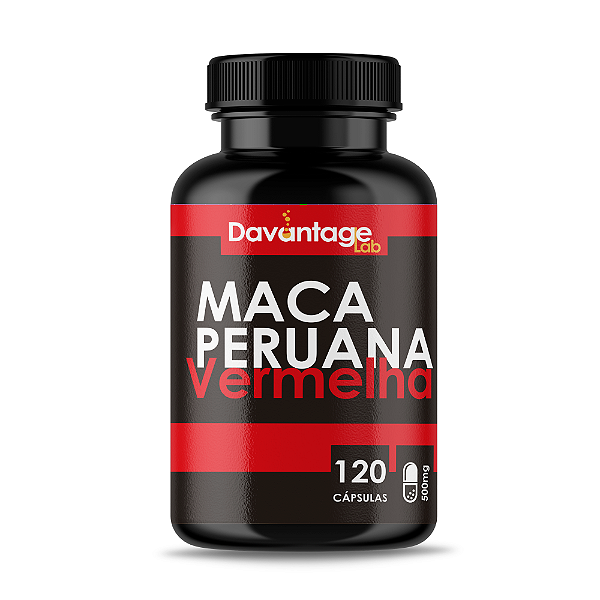 Maca Peruana Vermelha 120 Cápsulas