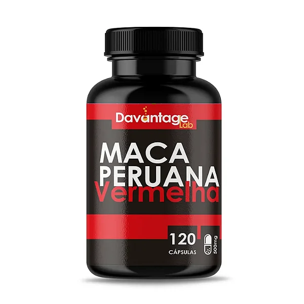 Maca Peruana Vermelha 500 mg – 120 Cápsulas
