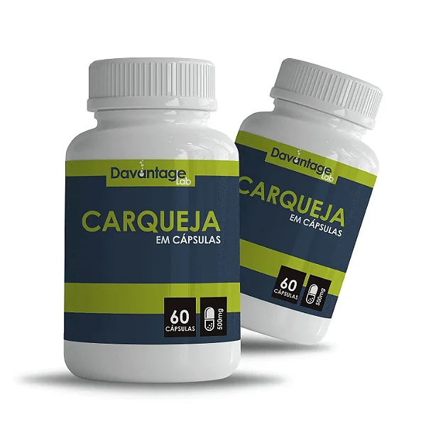 Kit 2 Potes Carqueja 500 mg – 120 Cápsulas