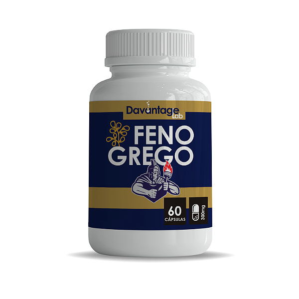Feno Grego 500mg Puro | Equilíbrio Hormonal e Vigor - Davantage Lab
