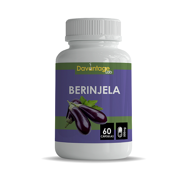 Berinjela 500mg Pura | Controle de Colesterol e Saciedade - Davantage Lab
