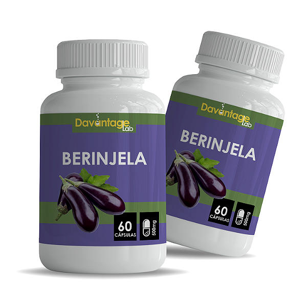 Kit 2 Berinjela 500mg | Suplementação Contínua e Equilíbrio (Economia)