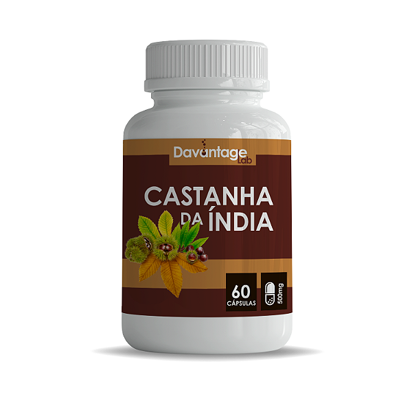 Castanha da Índia 500mg Pura | Alívio de Varizes e Circulação - Davantage Lab
