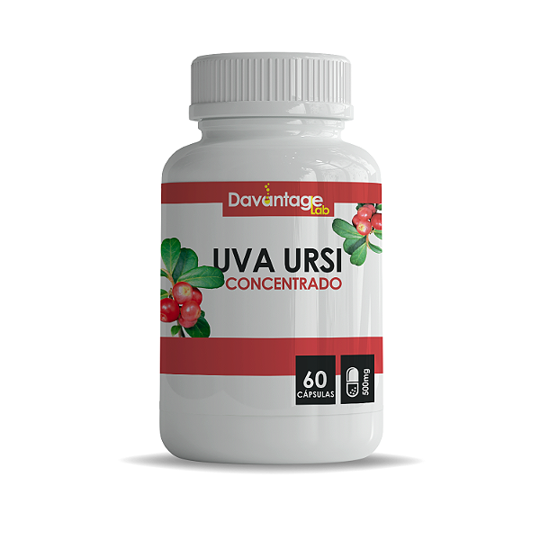 Uva Ursi 500mg Pura | Saúde do Trato Urinário e Rins - Davantage Lab