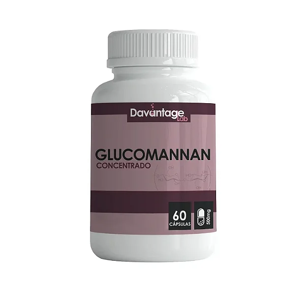 Glucomannan 500mg – 60 Cápsulas