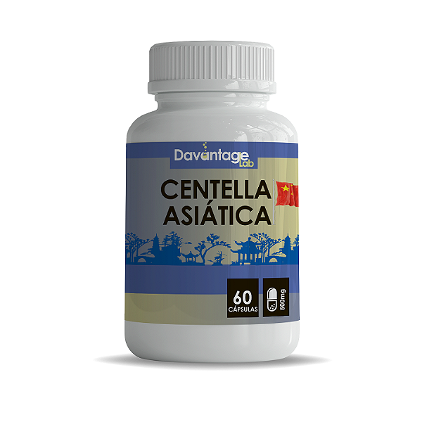 Centella Asiática 500mg Pura | Circulação e Combate à Celulite - Davantage Lab