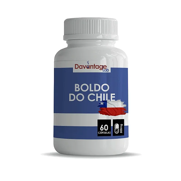 Boldo do Chile 500 mg – 60 Cápsulas