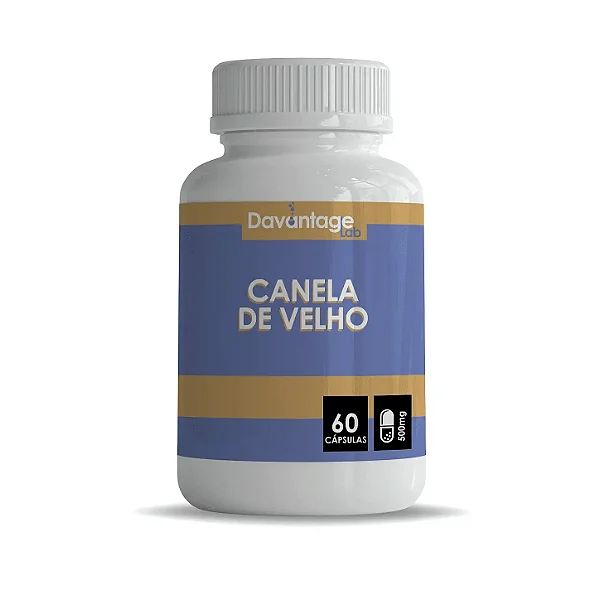 Canela de Velho 500 mg – 60 Cápsulas