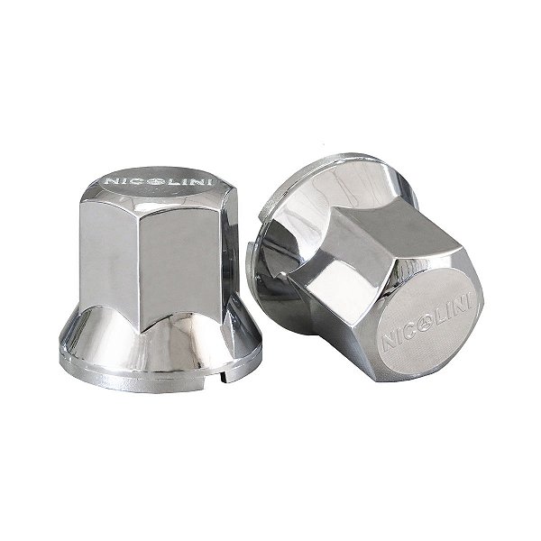 Capa de Porca Cromada 27mm - Nicolini