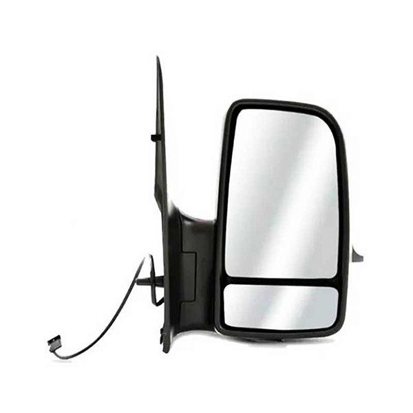 Retrovisor Elétrico LD com Pisca - Sprinter 12/19 - Braço Curto