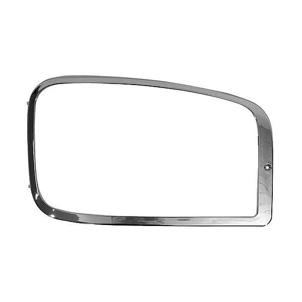 Moldura Farol Lado Direito Cromada Mercedes Axor - BL Fibras M30051
