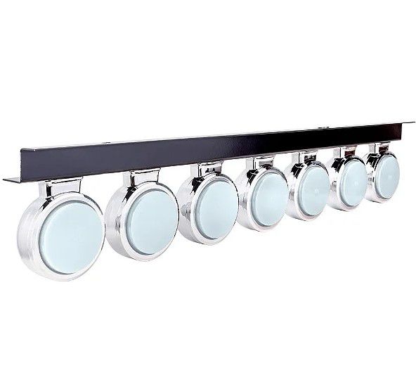 Kit 7 Lanternas Foguinho Cristal Led 12/24V Com Suporte - H3