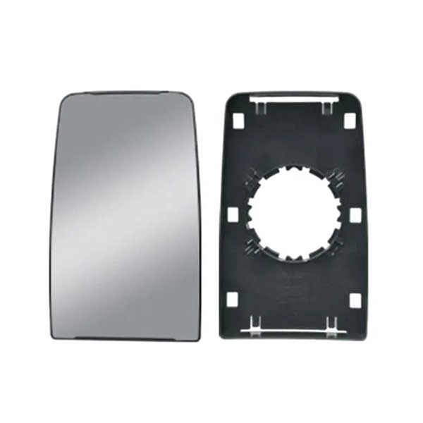Vidro Espelho Retrovisor Auxiliar Com Base Lado Direito/Esquerdo - FORD/MB/VW - Fabbof