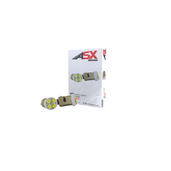 Kit 10 Lâmpadas 69 4 Leds 12V - ASX
