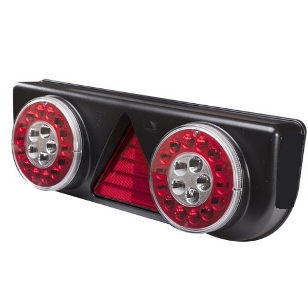 Lanterna Traseira Braspoint III LED 24V Lado Esquerdo Sem Lanterna Lateral - ASPOCK - 1512500