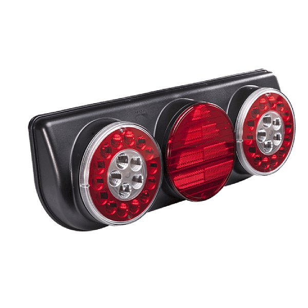 Lanterna Traseira Braspoint IV LED 24V Lado Esquerdo Sem Guia de Luz - Facchini 2012/2017 - ASPOCK - 1110000