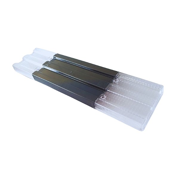 Lente Lanterna Traseira Lado Direito / Lado Esquerdo - Fumê e Cristal - MB 1620 - H37368