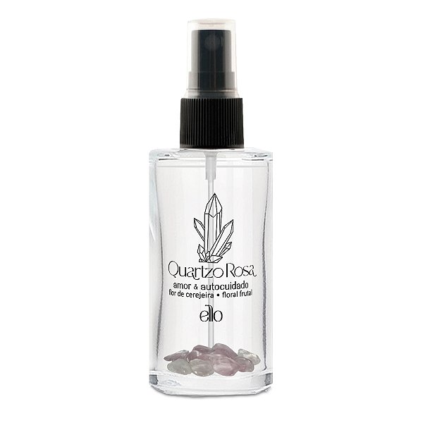 Quartzo Rosa - Flor de Cerejeira - Spray Ambiental - 60 ml