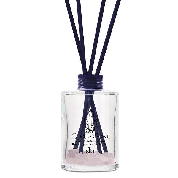 Quartzo Rosa - Flor de Cerejeira - Difusor de Varetas - 100 ml