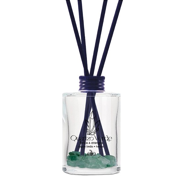 Quartzo Verde - Capim Limão - Difusor de Varetas - 100 ml