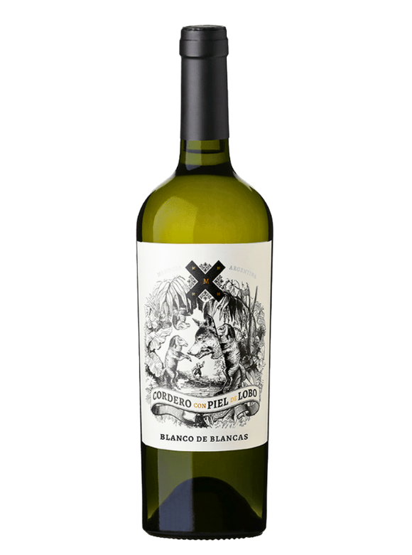 Vinho Cordero con Piel de Lobo Blend de Blancas