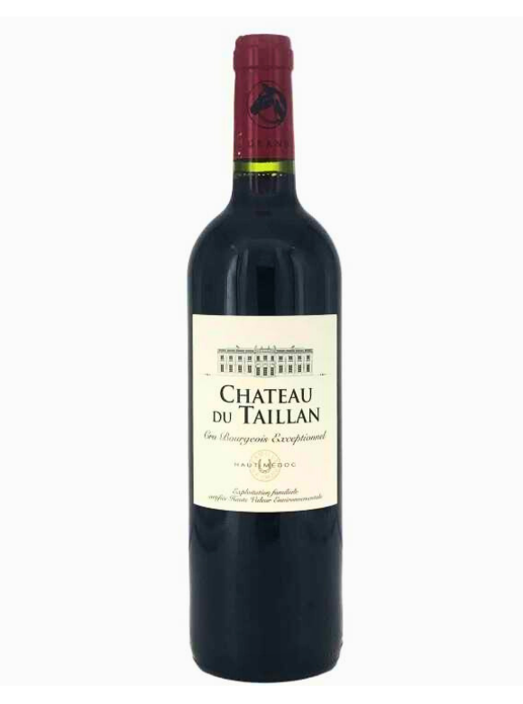 Vinho Chateau du Taillan Haut-Médoc - Cru Bourgeois safra 2016