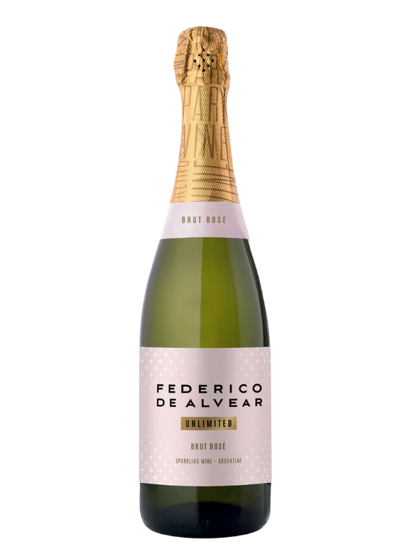 Espumante Federico de Alvear Brut Rosé