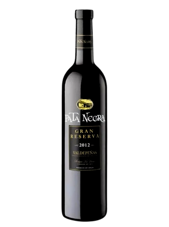 Vinho Pata Negra Gran Reserva Tempranillo safra 2012
