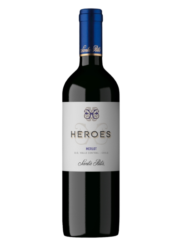 Vinho Santa Rita Heroes Merlot safra 2017