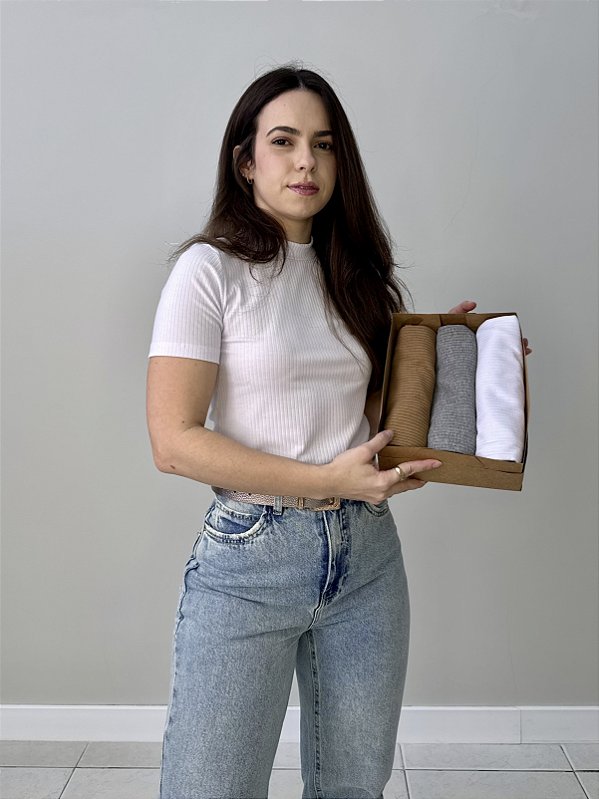 Kit Leve 3 e Pague 2 | Blusas Canelada
