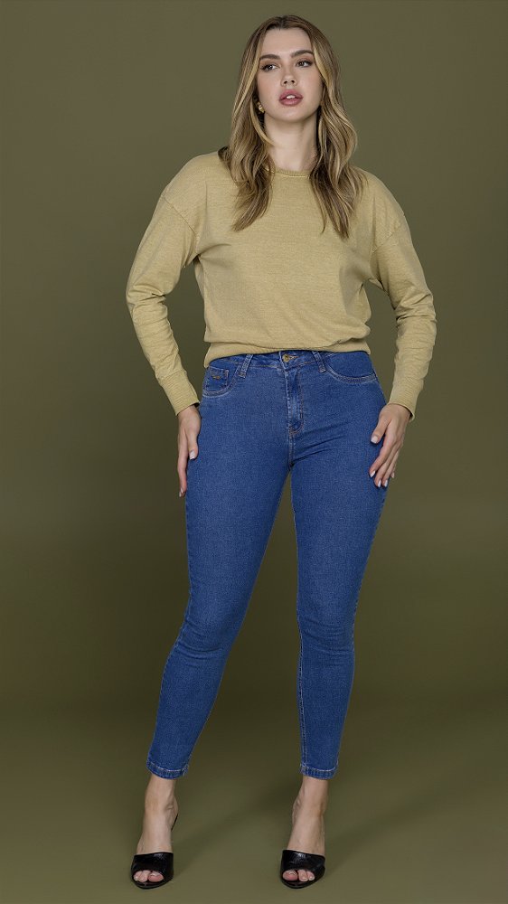 Calça Jeans Skinny Trich