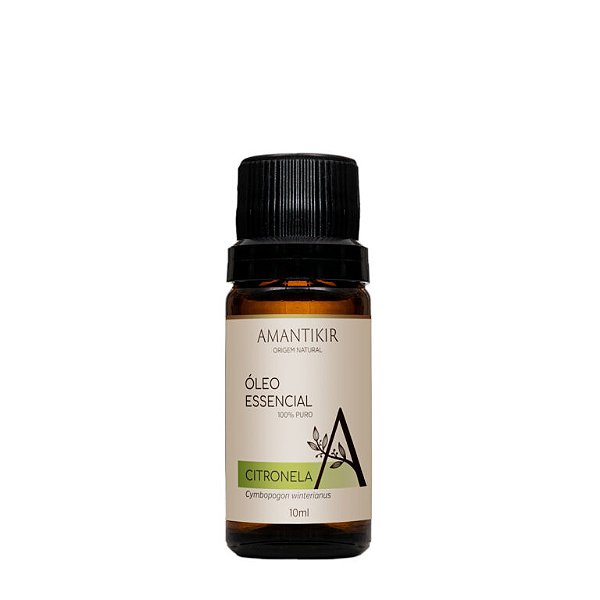 Óleo Essencial de Citronela Orgânico 10ml Amantikir