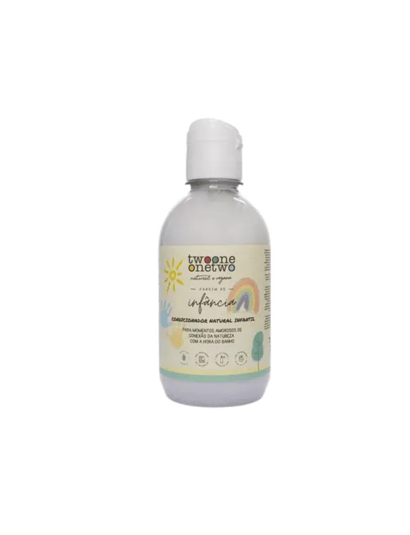 Condicionador Natural Infantil - Jardim de Infância (250g) - Twoone Onetwo Natural Vegana