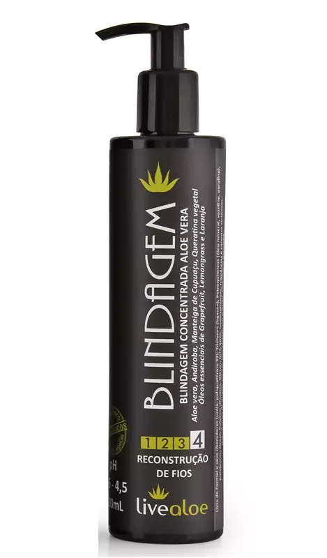 Blindagem Concentrada Aloe Vera 300ml Livealoe