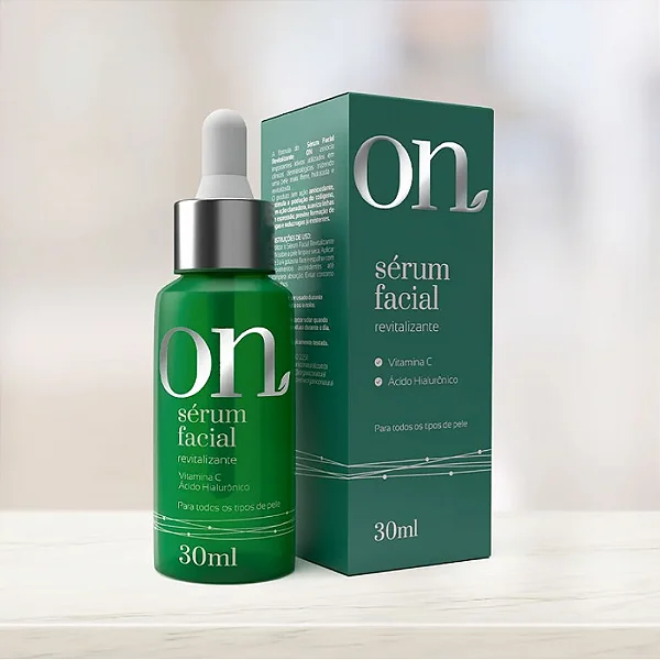 Sérum Facial Revitalizante ON 30ml Orgânico Natural