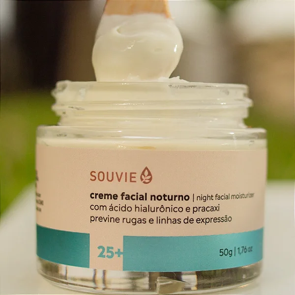 Creme Facial Noturno 25+ 50g Souvie