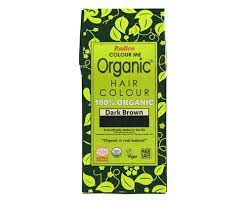 Tinta de Cabelo - Coloração 100% Natural & Orgânica Castanho Escuro 100g - Radico