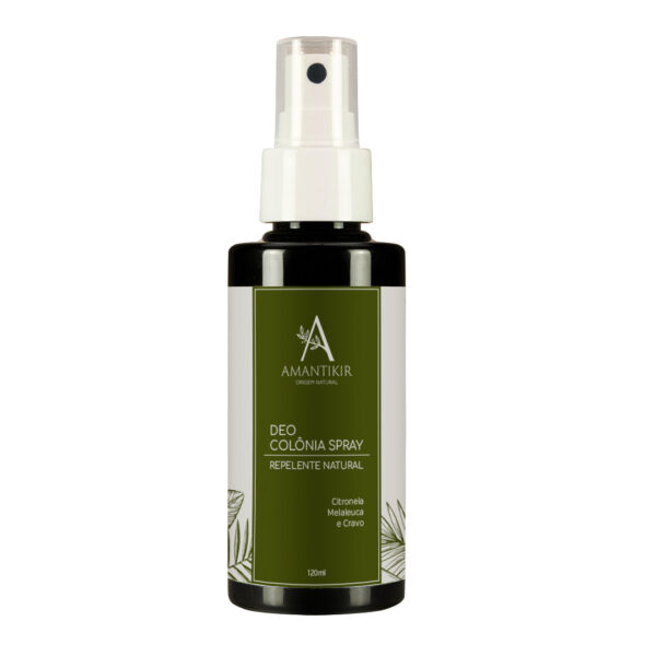 Deo Colônia Spray - Repelente Natural 120ml Amantikir