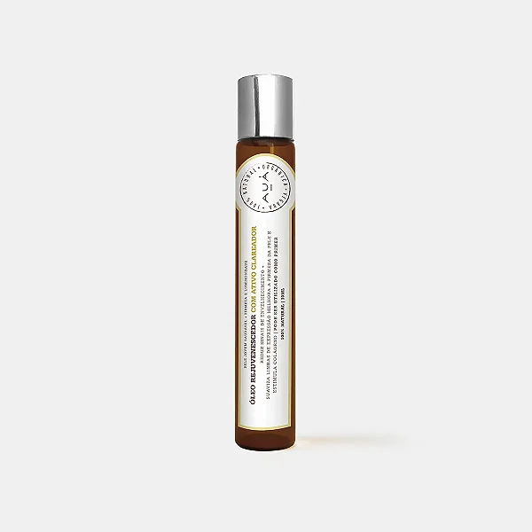 Óleo Rejuvenescedor com ativo Clareador Roll on 10ml AUÁ