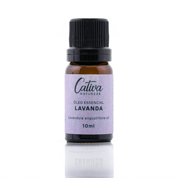 Óleo Essencial Lavanda 10ml Cativa Natureza