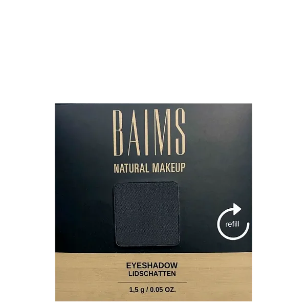 Sombra / Eyeshadow - 100 Back To Black - Refil 1.4g Baims