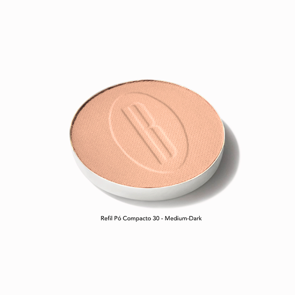 Pó Mineral Compacto - 30 Medium-Dark (Refil 9g) - Baims