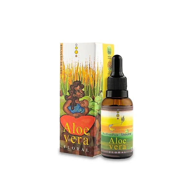 Floral de Aloe Vera - Solução de Uso (30ml) - Livelaloe