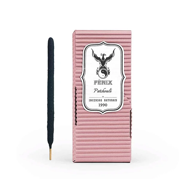 Incenso Natural de Patchouli (25g) - Incenso Fênix