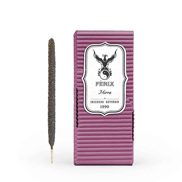 Incenso Natural de Mirra (25g) - Incenso Fênix
