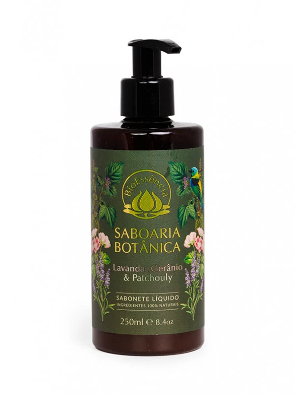 SABONETE LIQUIDO SABOARIA BOTANICA 250ML