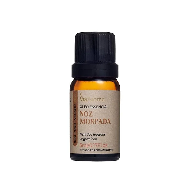 OLEO ESSENCIAL 5ML NOZ MOSCADA