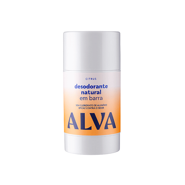 DESODORANTE EM BARRA CITRUS VEGANO 55G ALVA