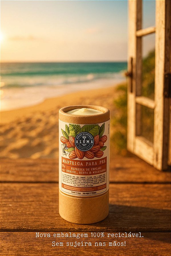 MANTEIGA PARA PES MENTA