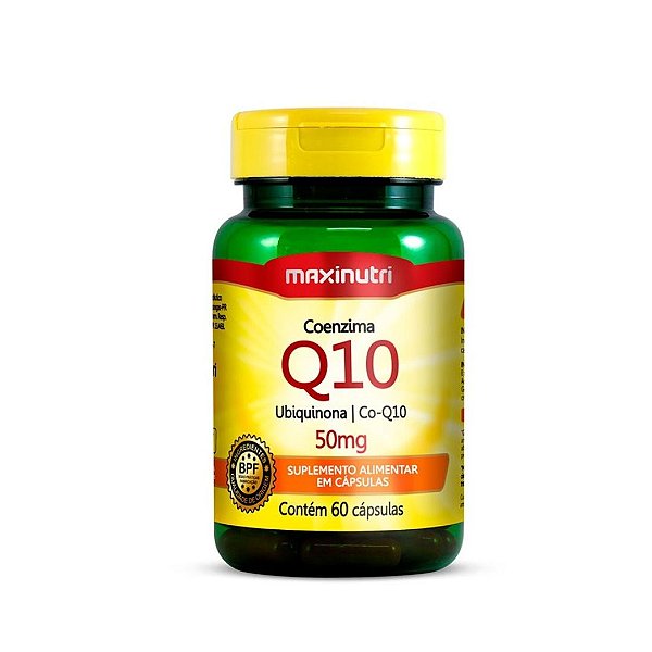 Coenzima Q10 50Mg 60 Caps - MaxiNutri